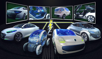 Renault ZOE, Twizy, Kangoo and Fluence - ZEV - Zero emission vehicles - 2009 1